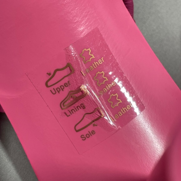 NEW Rag & Bone Shoes Womens 10 40 pink leather block heels designer cocktail - Picture 9 of 13